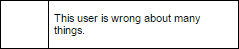userbox saying this user is wrong about many things